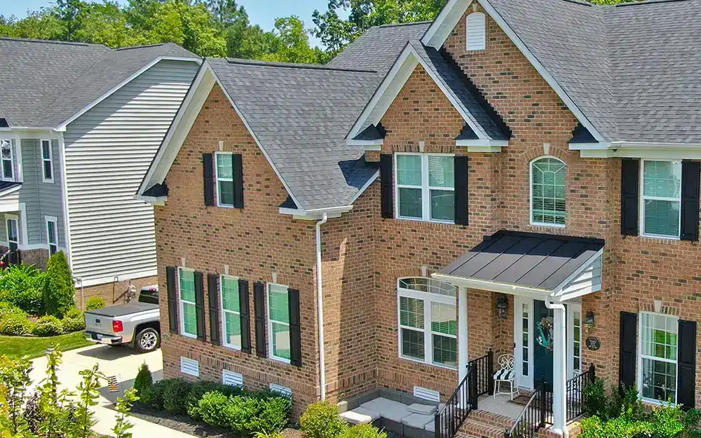 A two story Brick home in Foxcreek